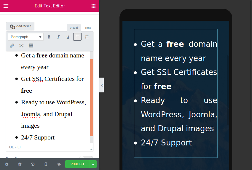 Create a Home Page With the Elements Plugin for WordPress